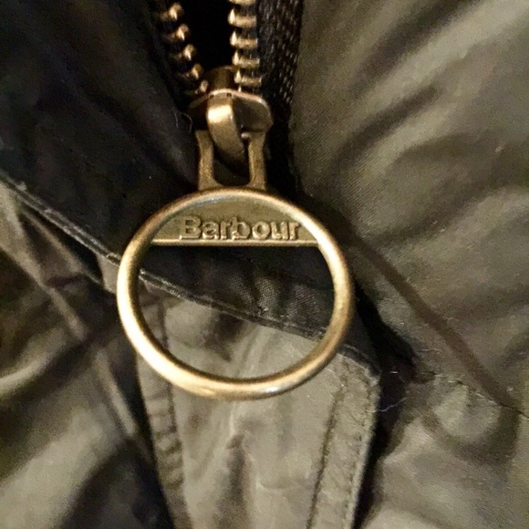 Authentic Barbour 100% Natural Down waxed jacket - Picture 5 of 8